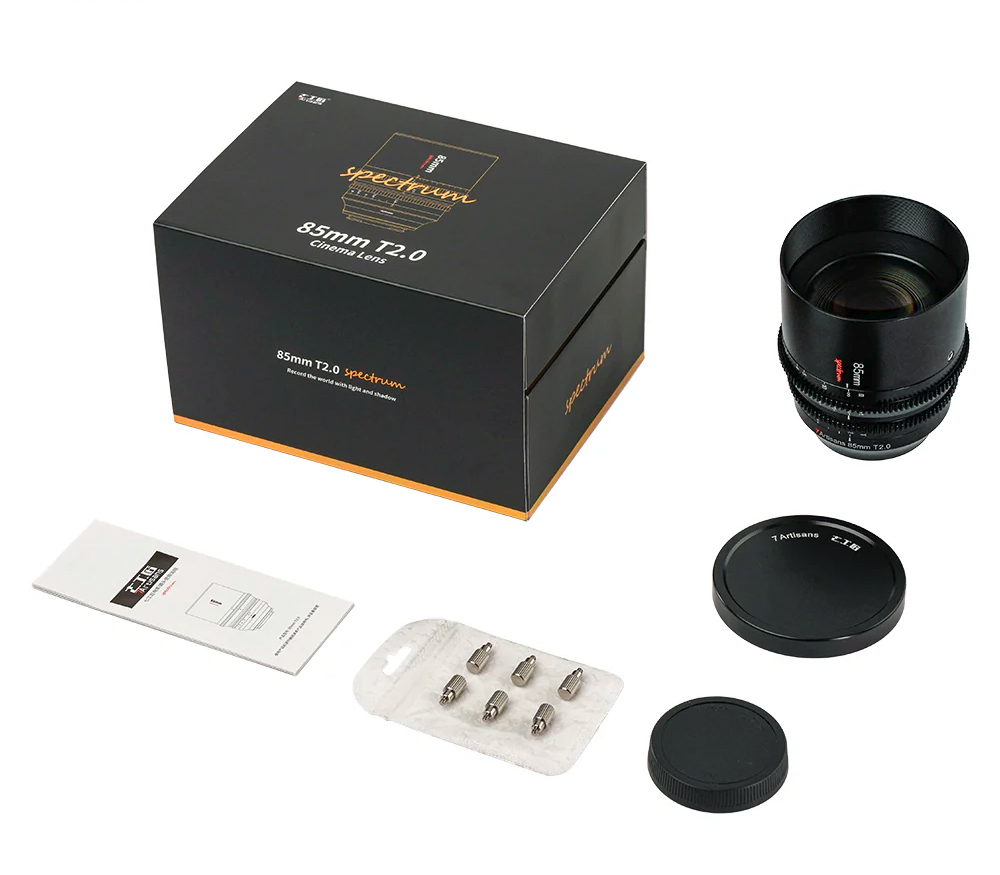 Объектив 7Artisans 85mm T2.0 L-Mount (уцененный)