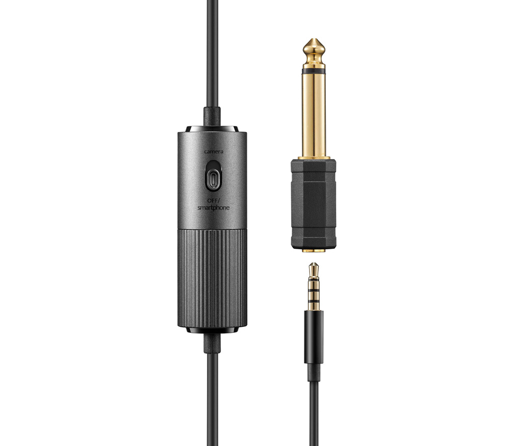 Микрофон Godox LMD-40C двойной петличный, 3.5 мм TRS / TRRS, кабель 4 м