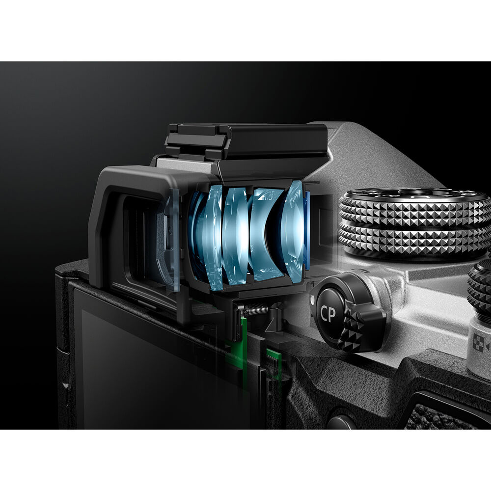 Беззеркальный фотоаппарат OM System OM-3 Kit 12-45/4.0, серебристый + черный