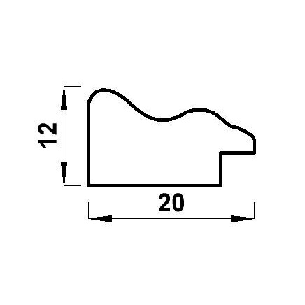 Фоторамка Мирам 13х18 см, бежевая (640245-5)