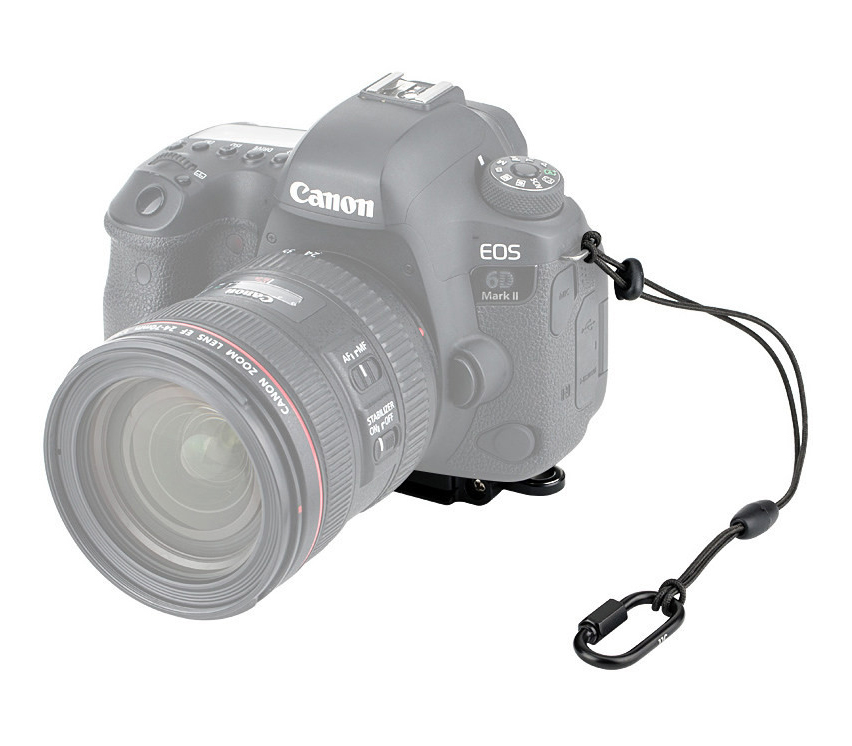 Ремень JJC NS-PRO1M, плечевой, с площадкой Arca-Swiss, микрофибра, черный