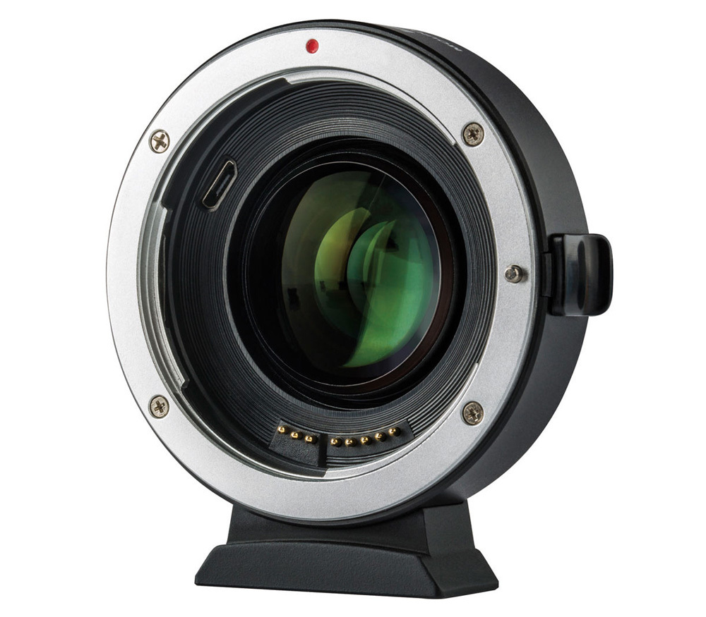 Адаптер Viltrox EF-EOS M2, для объективов Canon EF на камеры Canon EF-M, увеличение 0.71х