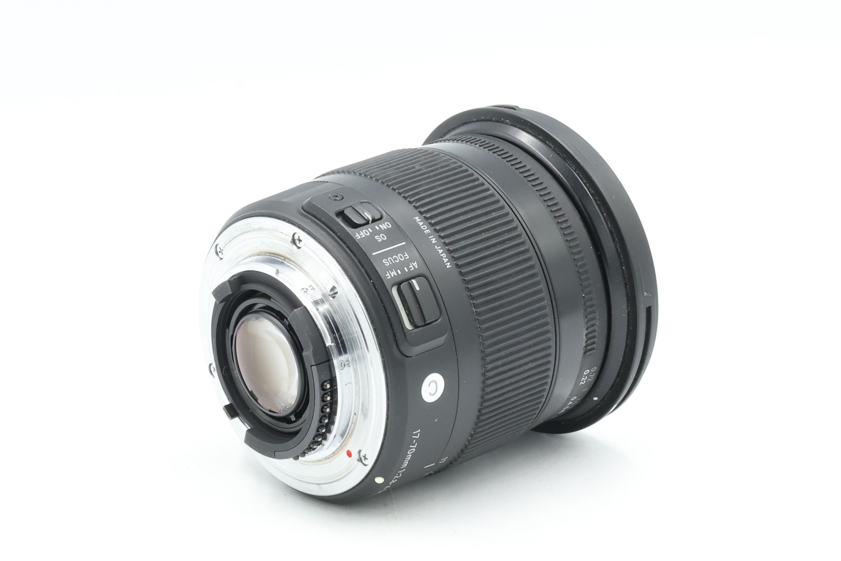 Объектив Sigma AF 17-70mm f/2.8-4 DC C Nikon F (состояние 5) (б/у)