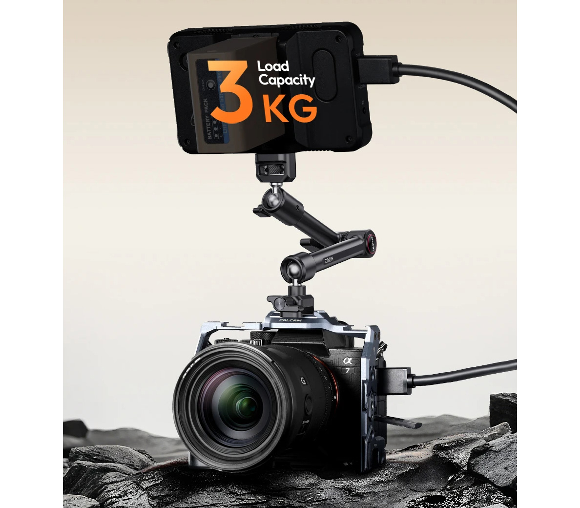 Кронштейн с зажимом Ulanzi HD02 10" Magic Arm Kit