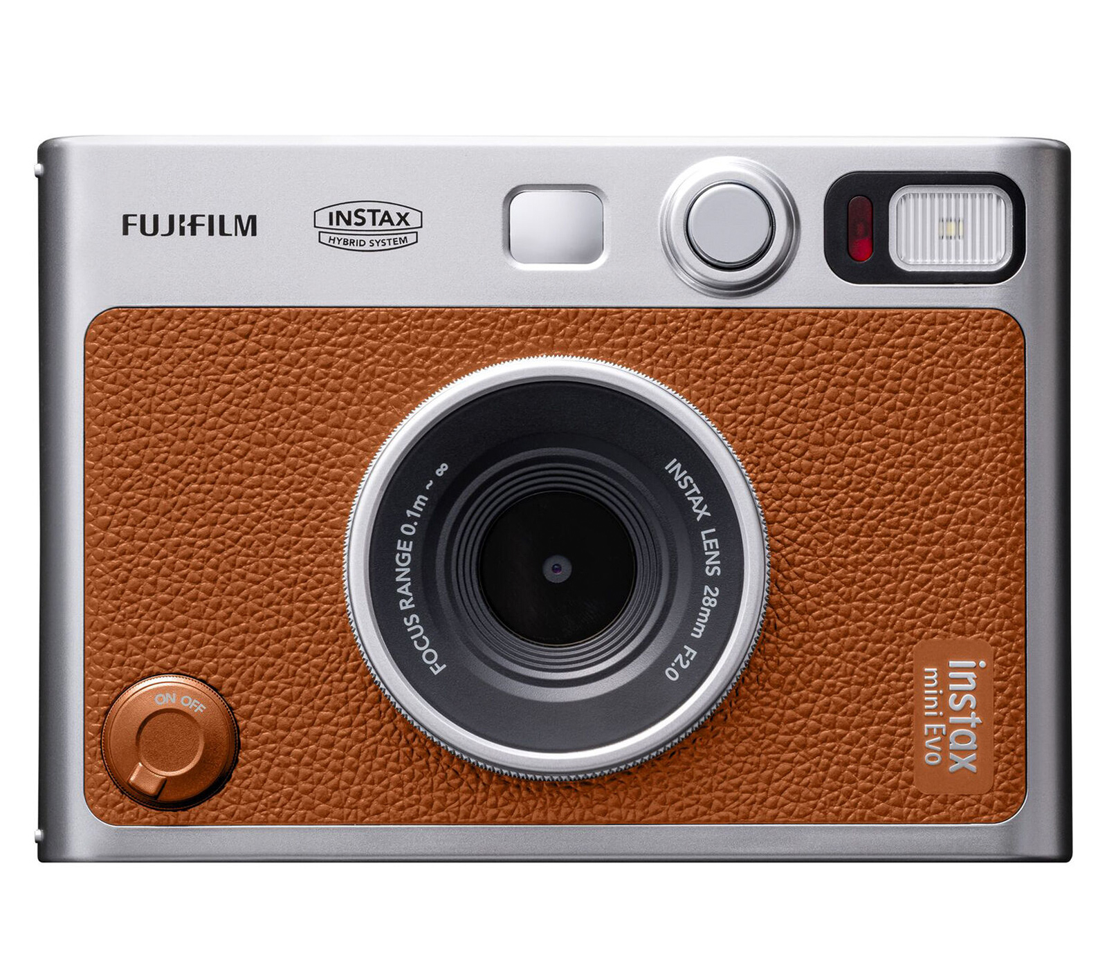 Фотоаппарат моментальной печати Fujifilm Instax Mini EVO, коричневый