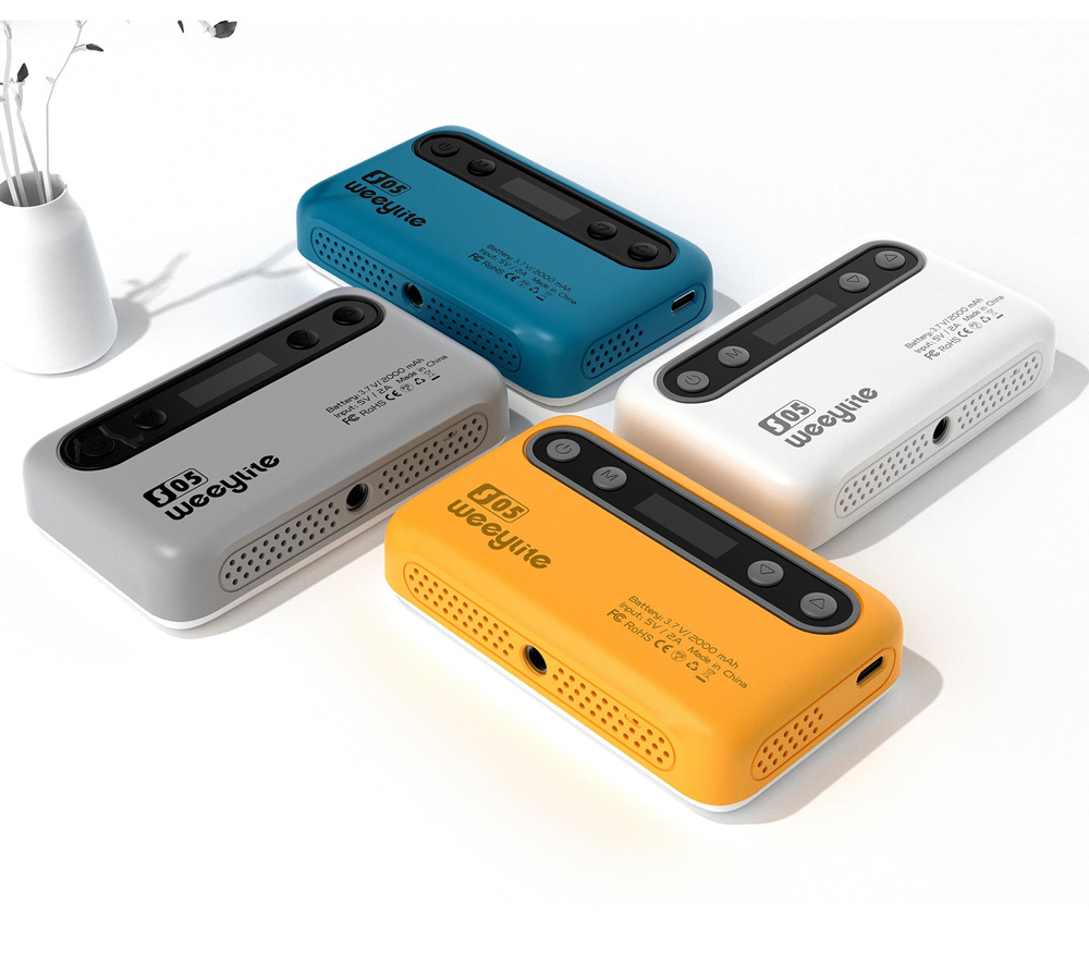 Осветитель Viltrox Weeylite S05, светодиодный, 5 Вт, RGB, белый