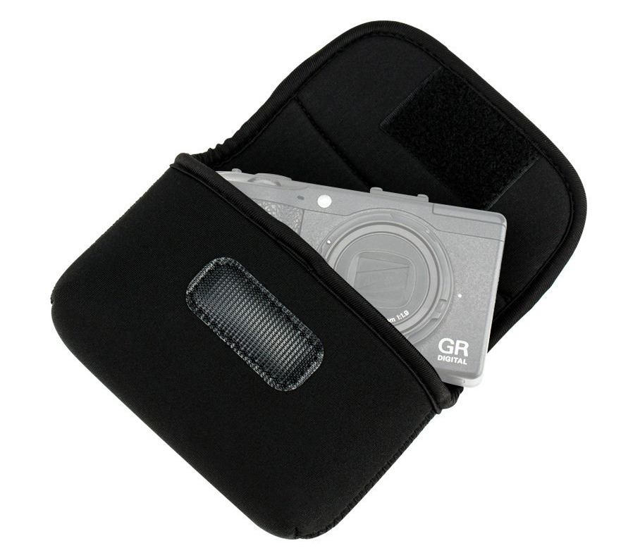 Чехол для компактной камеры JJC OC-R1BK с двумя карманами, неопрен, черный