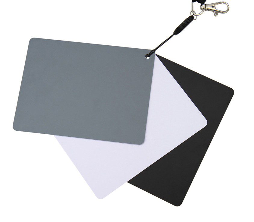 Набор карточек JJC GC-3, для установки баланса белого, 130 х 100 мм, 3 шт