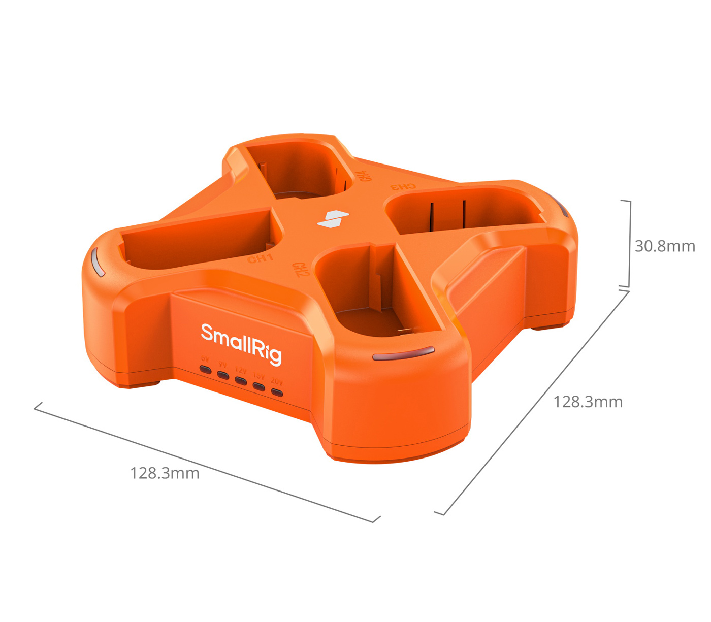 Зарядное устройство SmallRig 4838 для 4х Canon LP-E6NH, USB PD 60 Вт