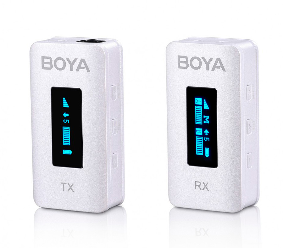 Беспроводная система Boya BY-XM6-K1W, TX+RX, 3.5 мм TRS + TRRS, с кейсом