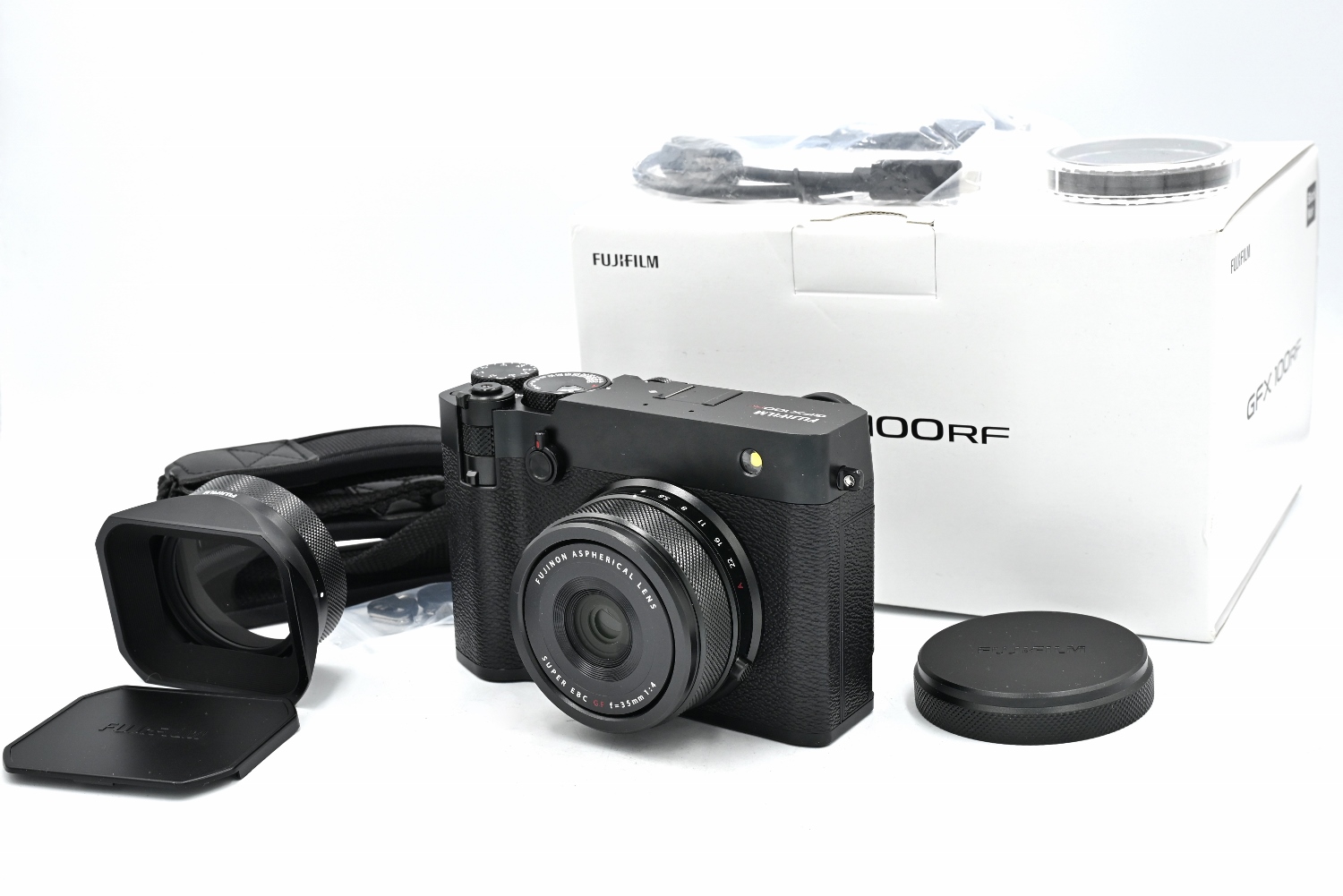 Фотоаппарат среднего формата Fujifilm GFX100RF, черный (состояние Like New) (б/у)