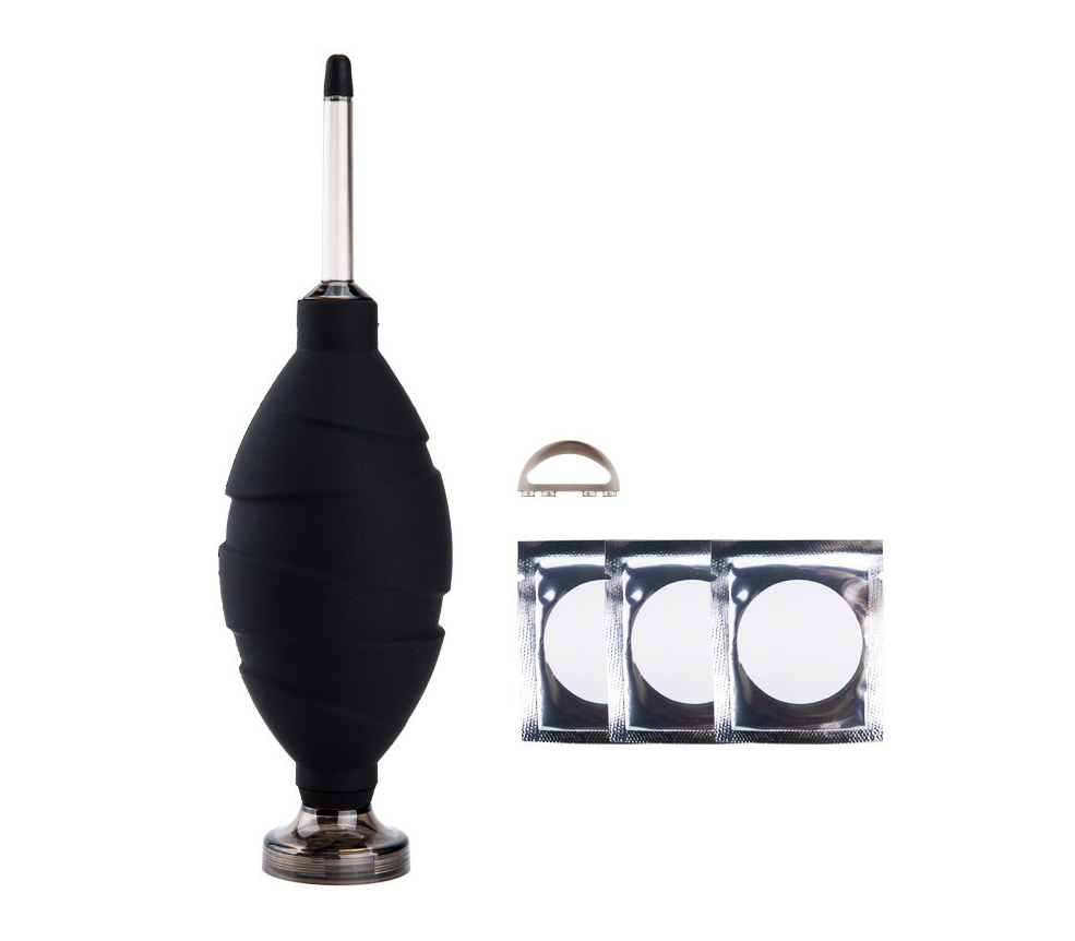 Воздушная груша JJC CL-DF1BK с фильтром, черная