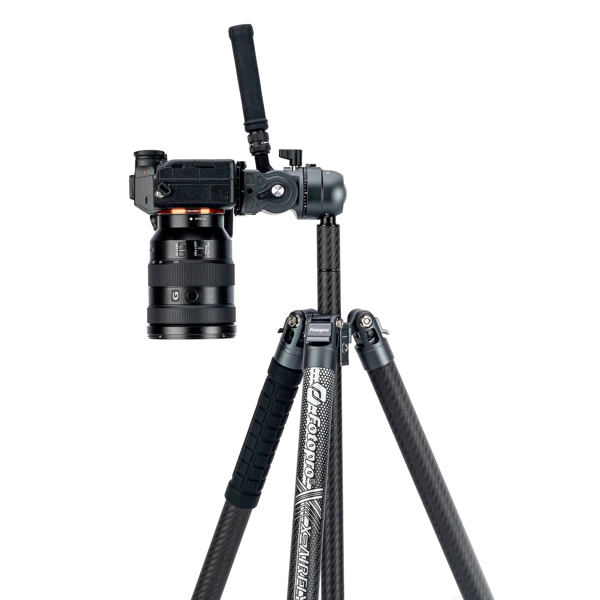 Штатив Fotopro X-Airfly Max Video, карбон, серый