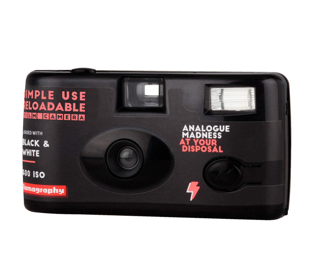 Пленочный фотоаппарат Lomography Simple Use Camera 400/27 B&W