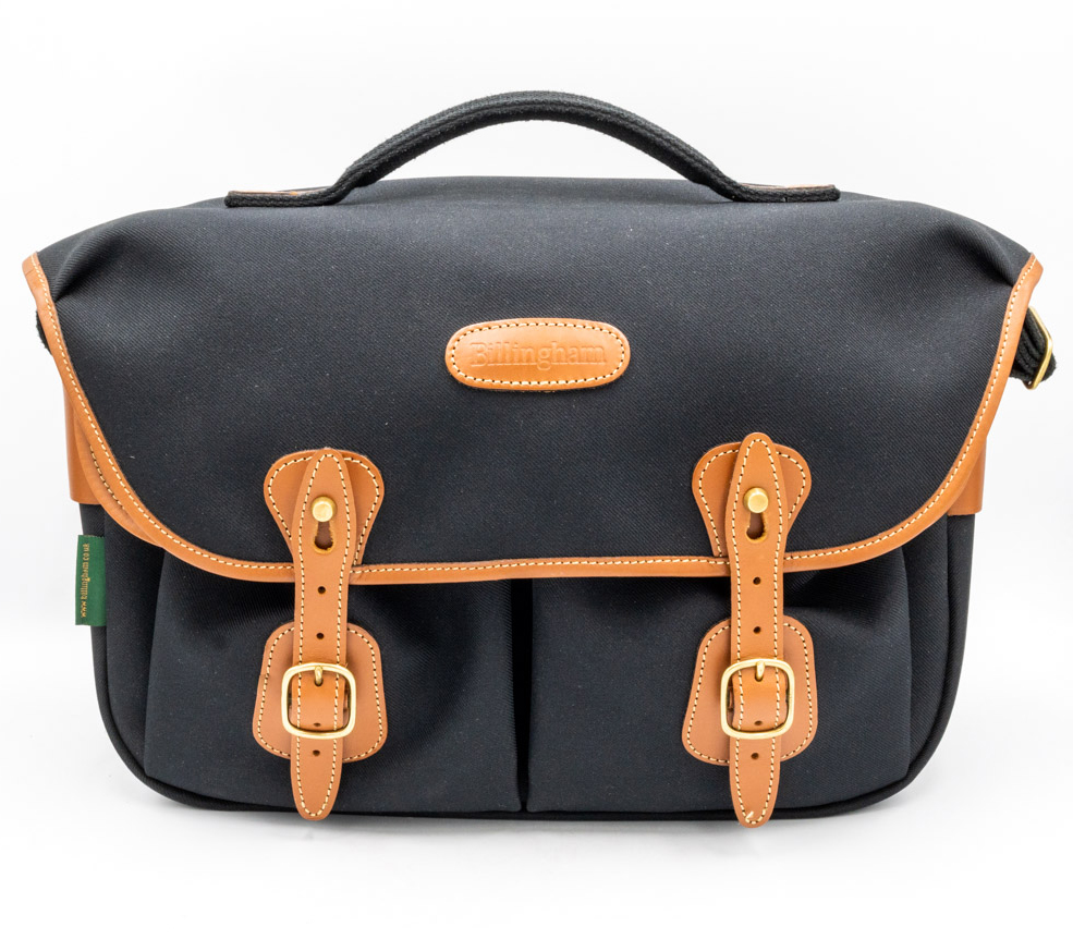 Сумка Billingham Hadley Pro, черная / коричневая (состояние 5-) (б/у)