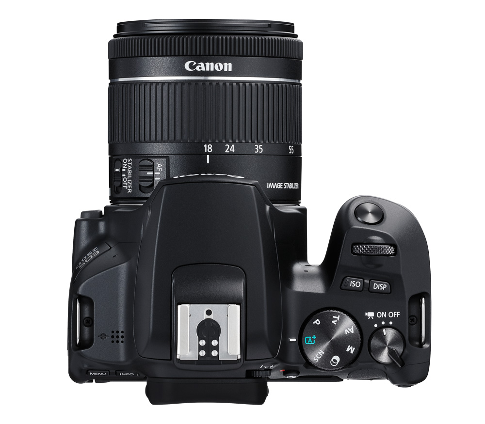 Зеркальный фотоаппарат Canon EOS 250D Kit 18-55mm IS STM черный