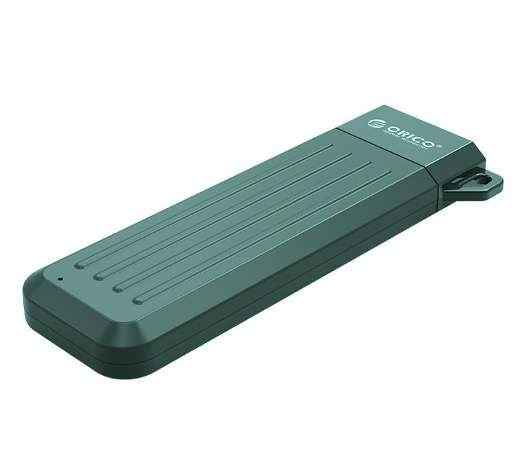 Внешний бокс Orico MM2C3-G2, для SSD M.2 NVMe диска, 10 Гбит/с, зеленый (уцененный)