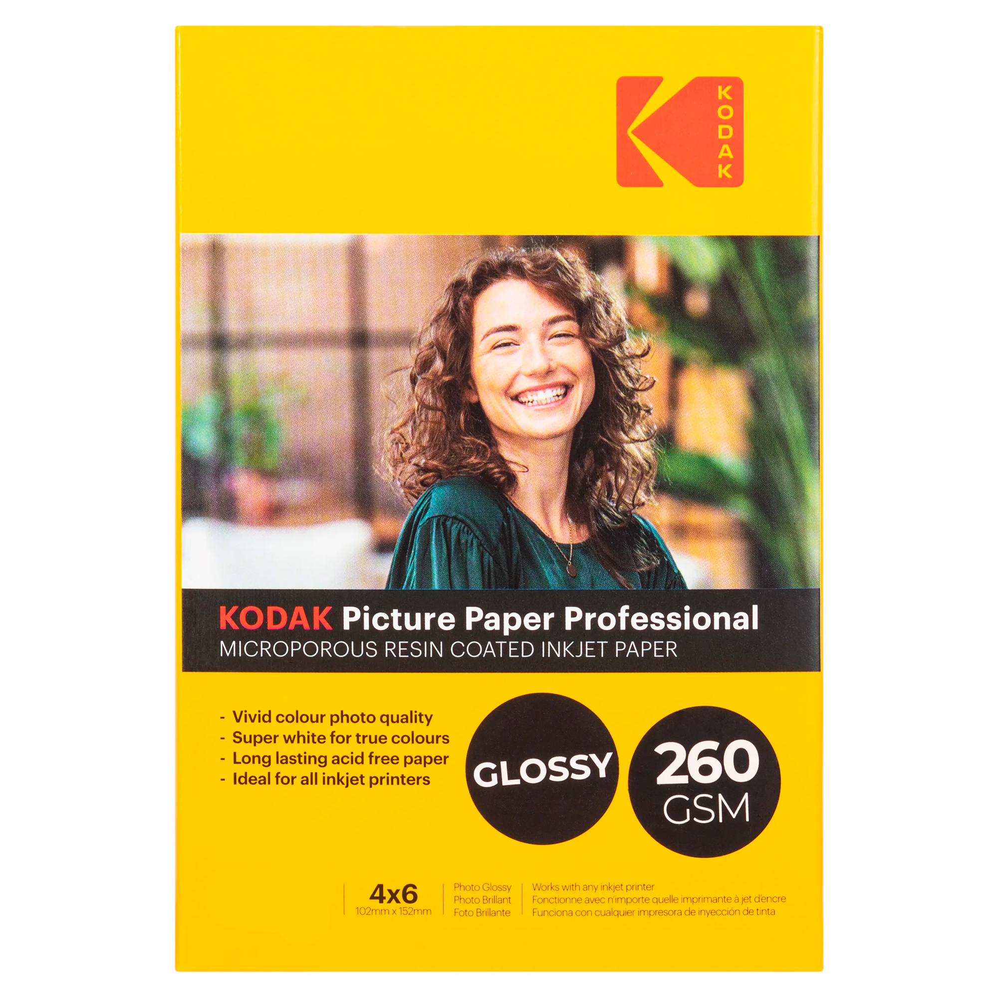 Фотобумага для струйной печати Kodak Picture Paper Professional Glossy, 10x15 см, 400 листов (KB46400S)