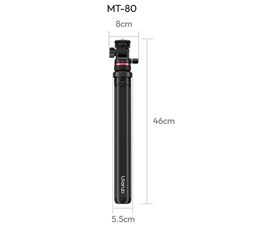 Стойка-штатив Ulanzi MT-80 Auto-Open Tripod, до 5 кг