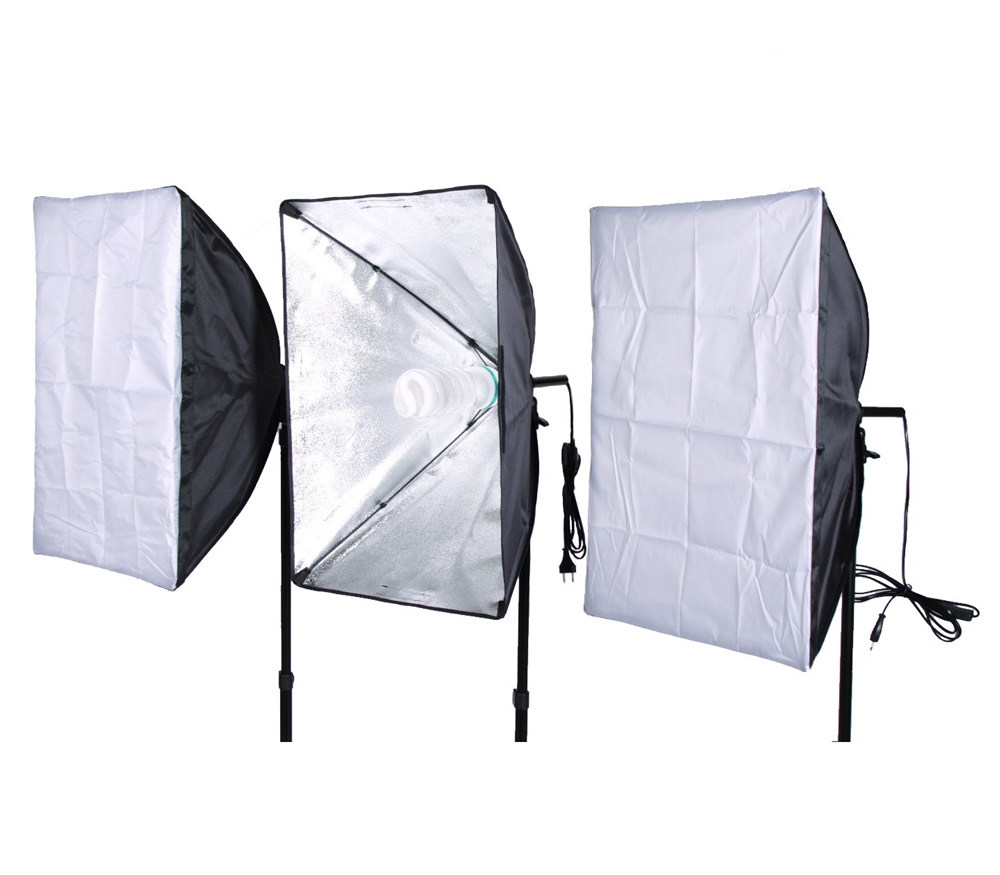 Комплект постоянного света FST ET-463 Kit, люминесцентный, 3х125 Вт, 5500К