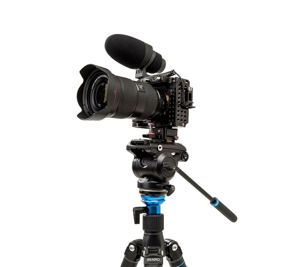 Видеоголовка Benro S4Pro, контрбаланс, до 4 кг