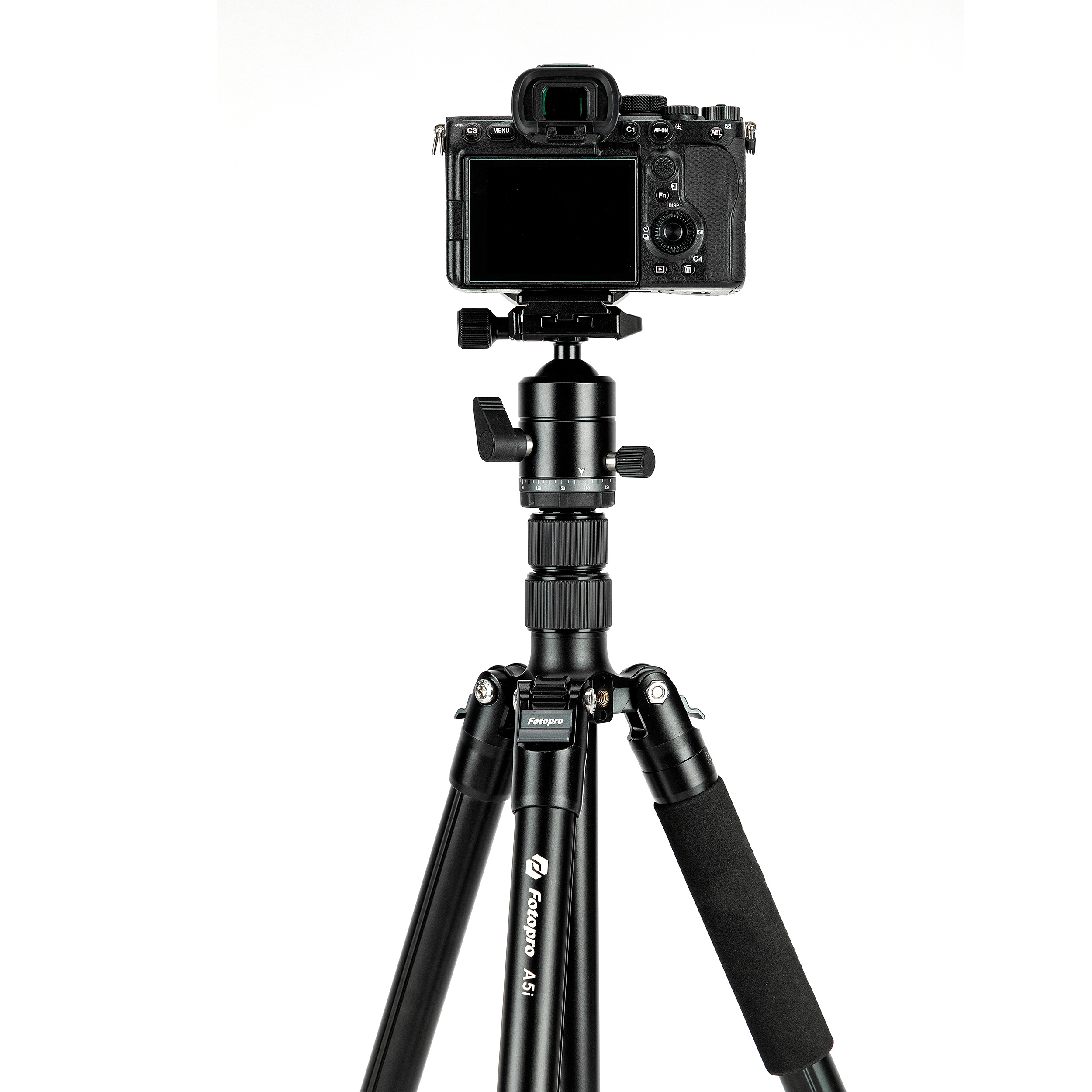 Штатив Fotopro A5i, с головой 55QS, алюминиевый