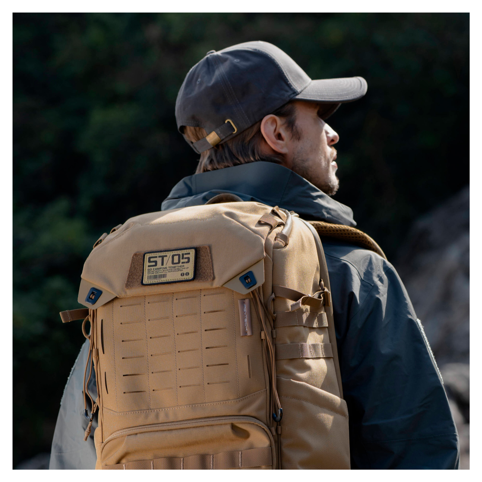 Рюкзак PGYTECH OneMo Tactical Backpack 35L, цвет: Coyote Brown