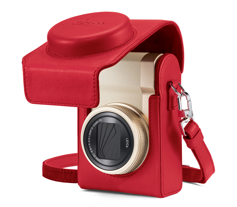 Чехол Leica для C-LUX, кожа, красный