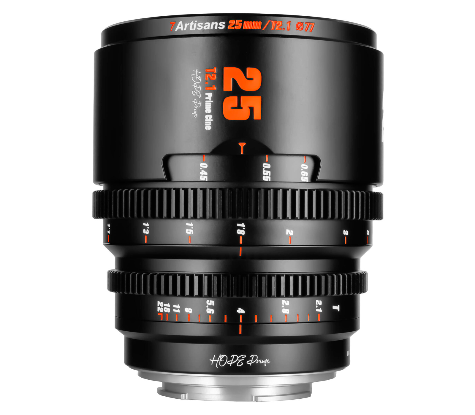 Объектив 7Artisans 25mm T2.1 Hope Prime Fujifilm X, черный