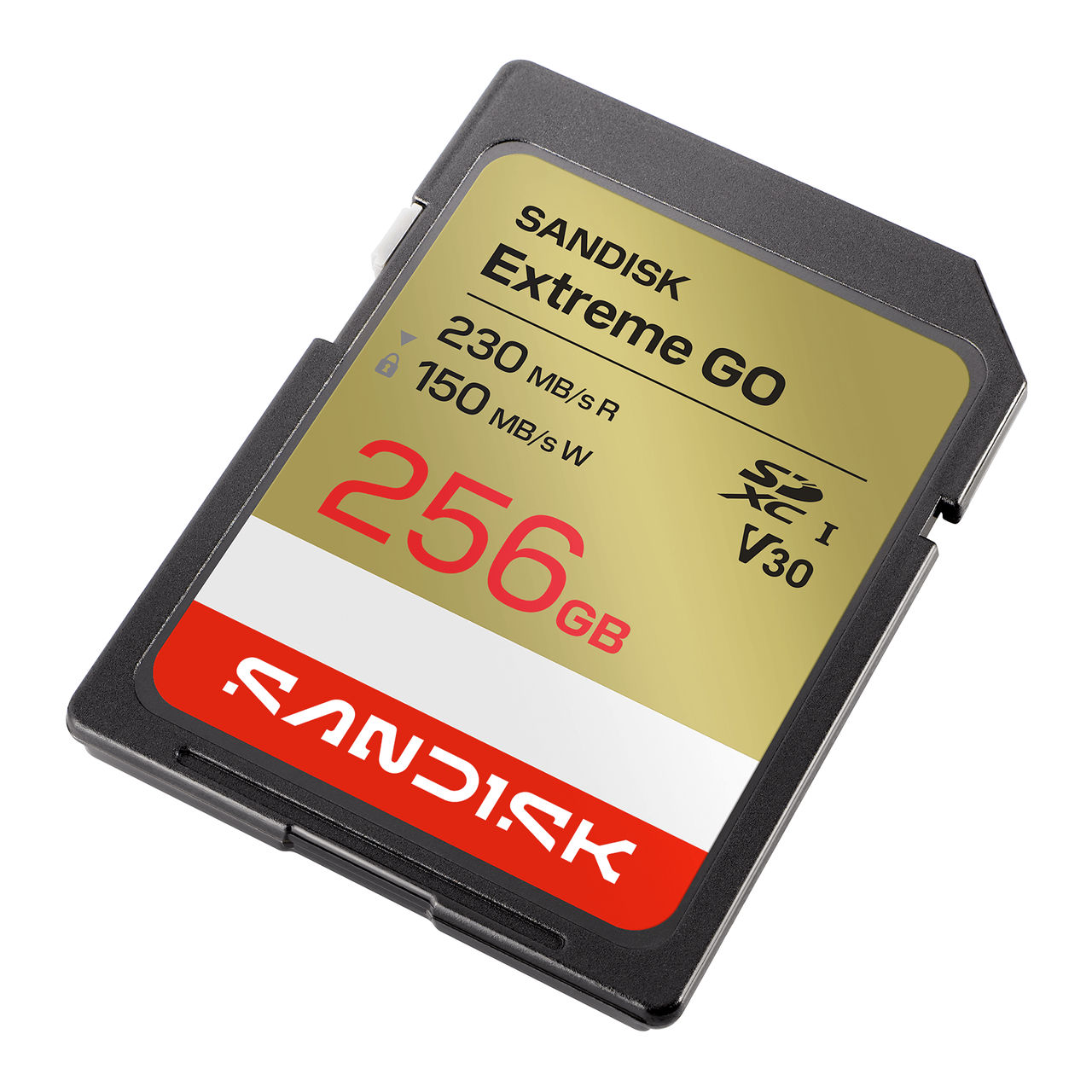Карта памяти SanDisk SDXC 256GB Extreme GO UHS-I V30 230/150 МБ/с