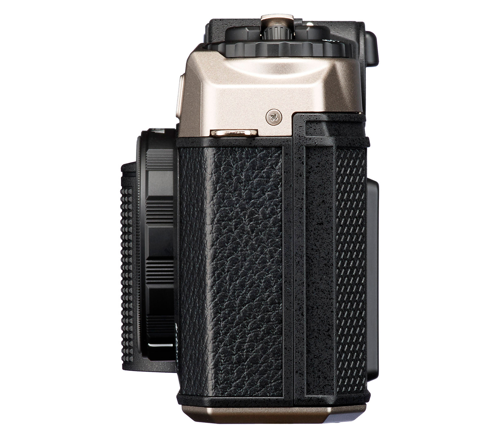 Компактный фотоаппарат Pentax 17, темное серебро