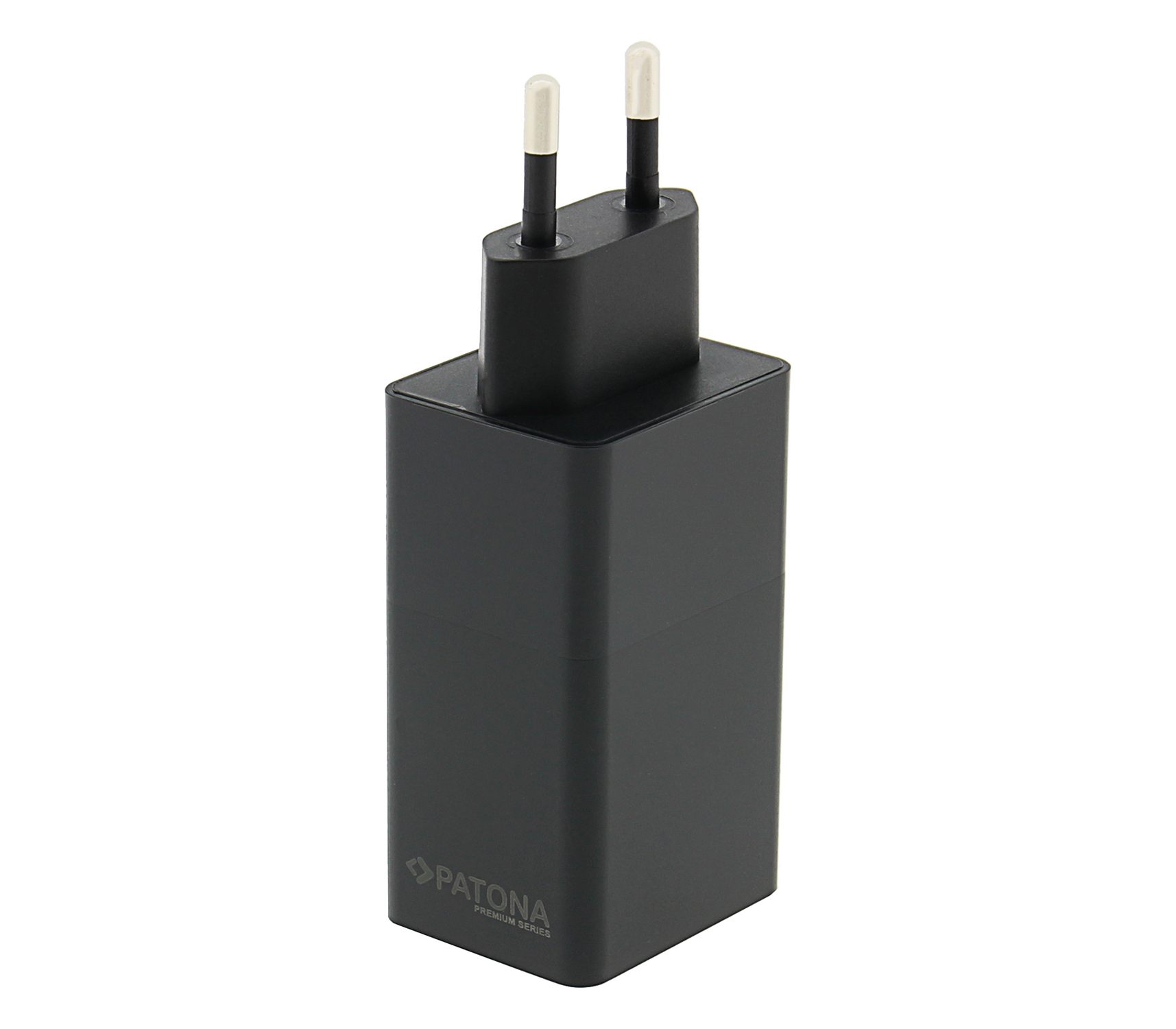 Зарядное устройство Patona 2640 Premium GAN, PD, USB-A + USB-C, 65 Вт, черное