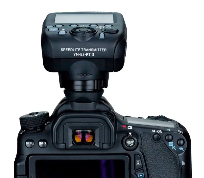 Радиосинхронизатор Yongnuo YN-E3-RT II для Canon