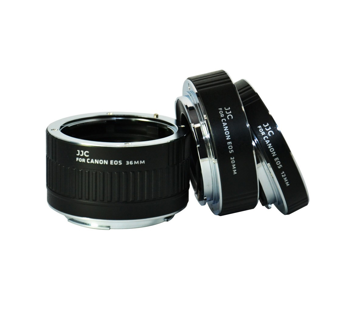 Набор удлинительных колец JJC AET-CS II, 12/20/36 мм для Canon EF