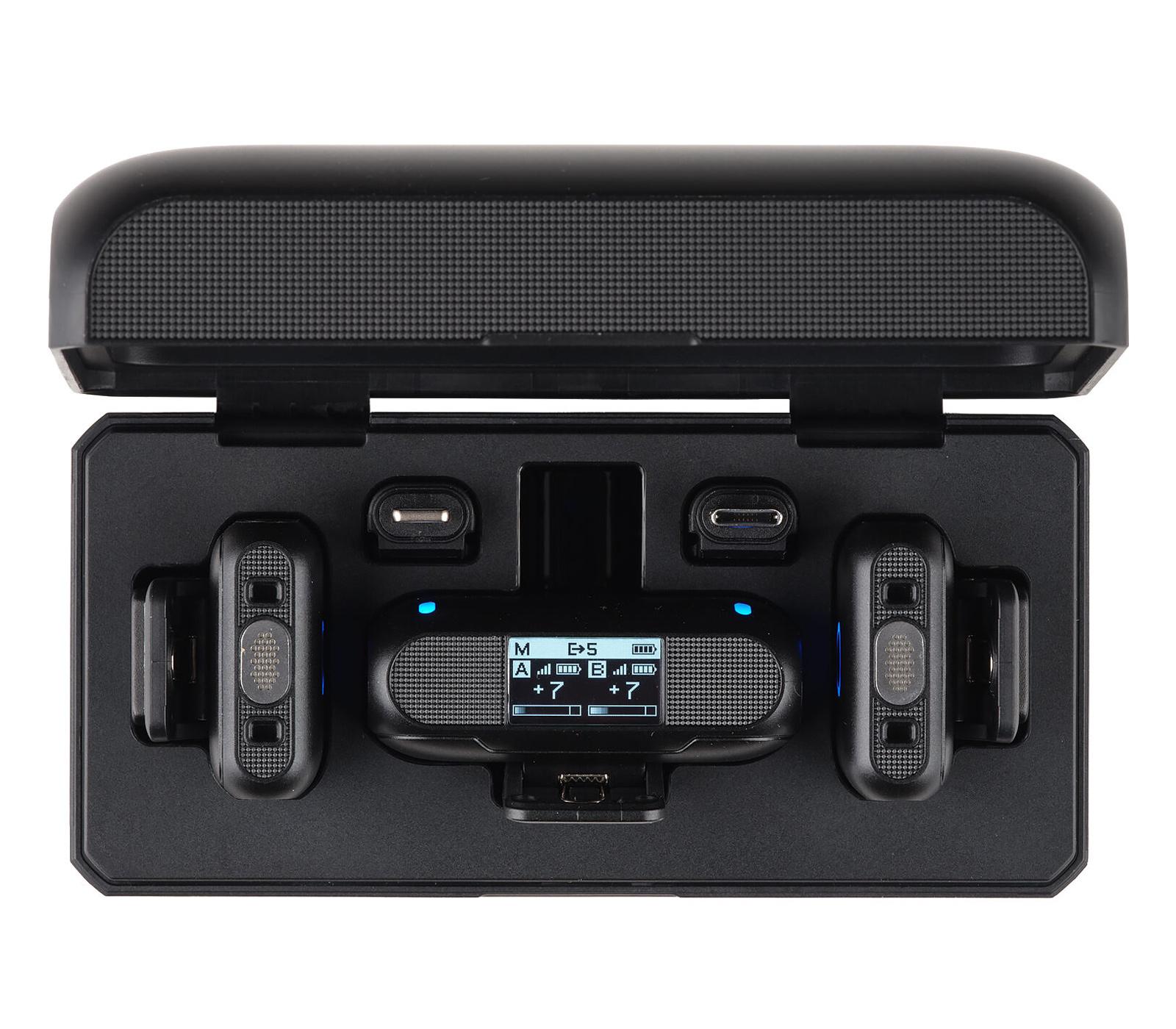 Беспроводная система Saramonic Blink500 B2+, TX+TX+RX, USB-C, Lightning, 3.5 мм
