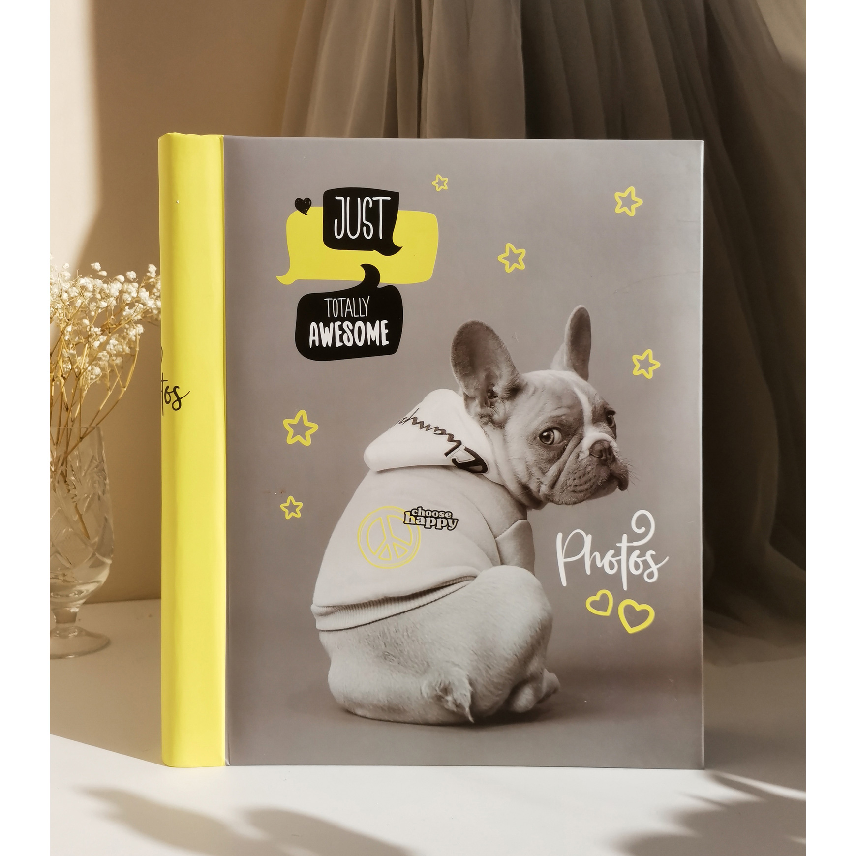 Фотоальбом Полином магнитный, 10 листов 23х28 см, «Fluffy pets» Гррр