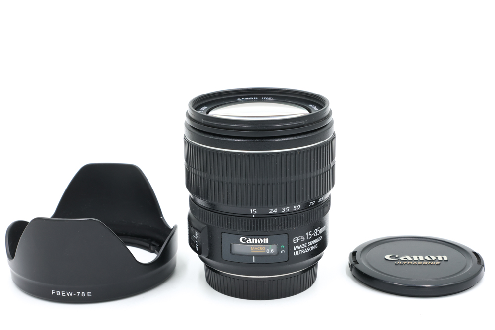 Объектив Canon EF-S 15-85mm f/3.5-5.6 IS USM (состояние 3) (б/у)