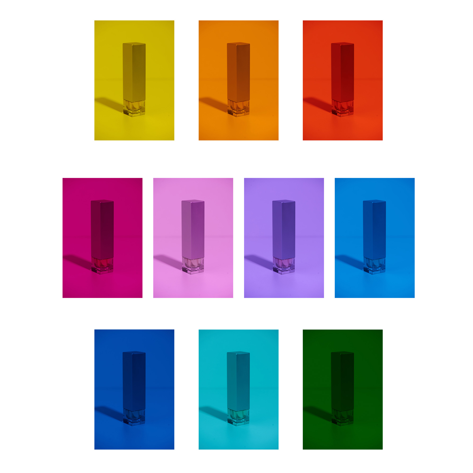 Набор гелевых светофильтров primary color 20x20 см, 10 основных цветов