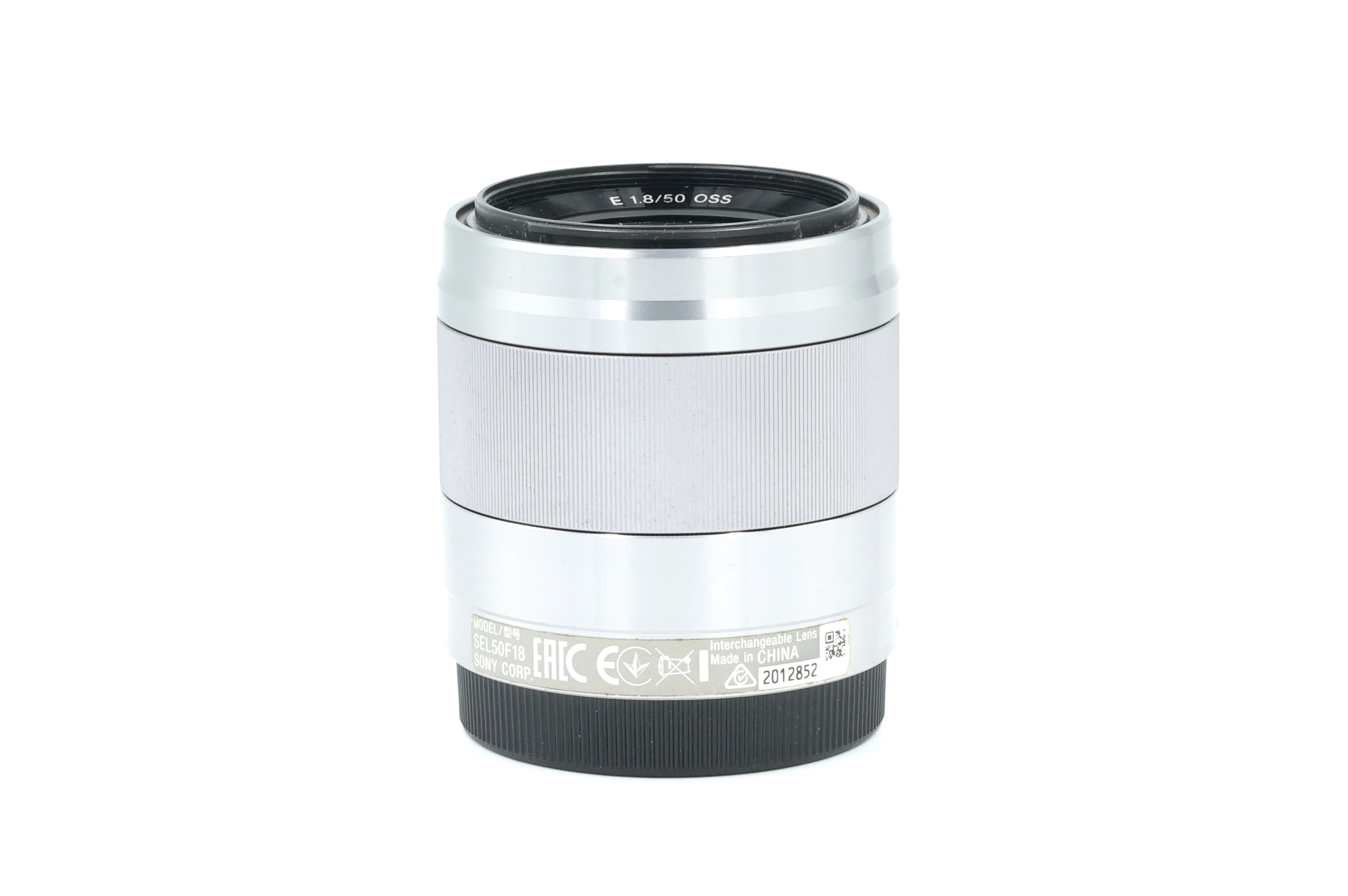Объектив Sony E 50mm f/1.8 OSS, серебристый (состояние 5) (б/у)