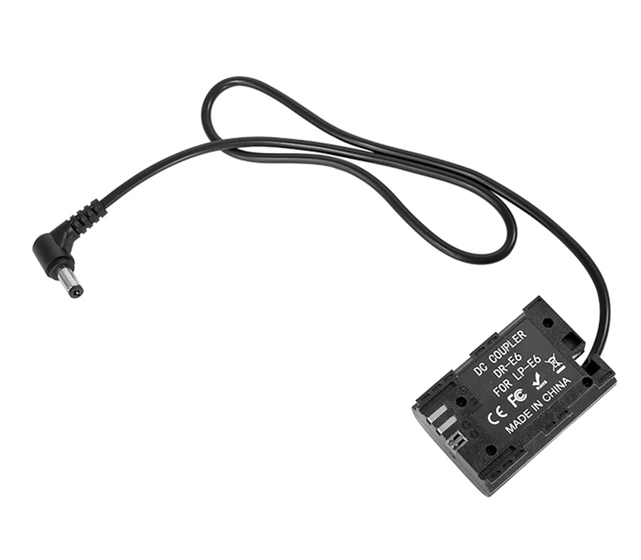 Адаптер питания SmallRig 2919, вместо Canon LP-E6, штекер DC5521