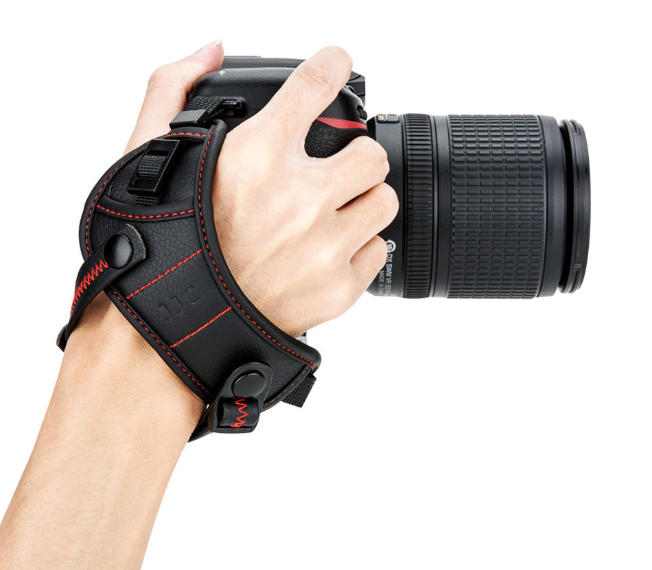 Ремень JJC HS-PRO1P Red, кистевой, с U площадкой, красный
