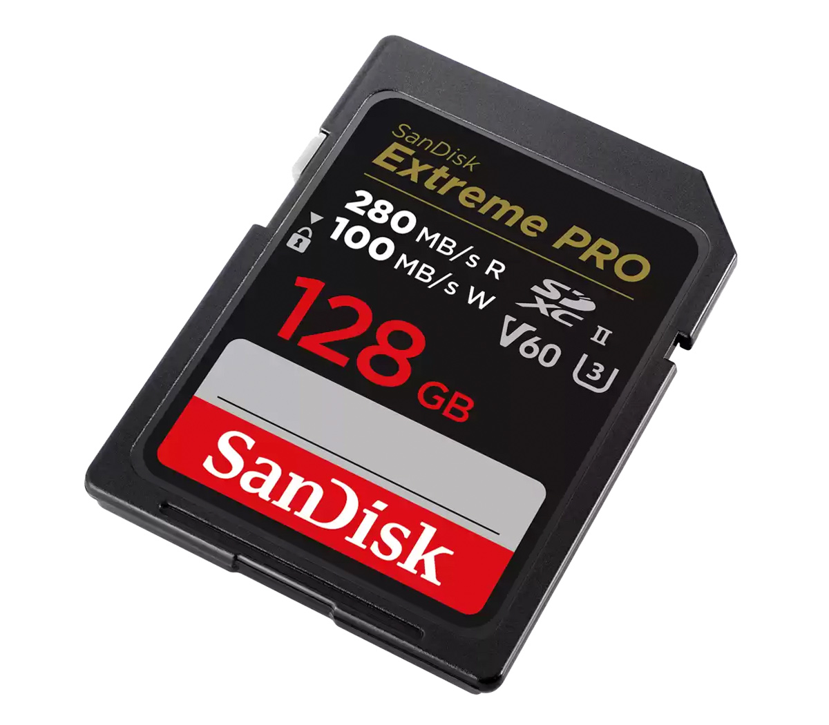 Карта памяти SanDisk SDXC 128GB Extreme PRO UHS-II V60 280/100MB/s