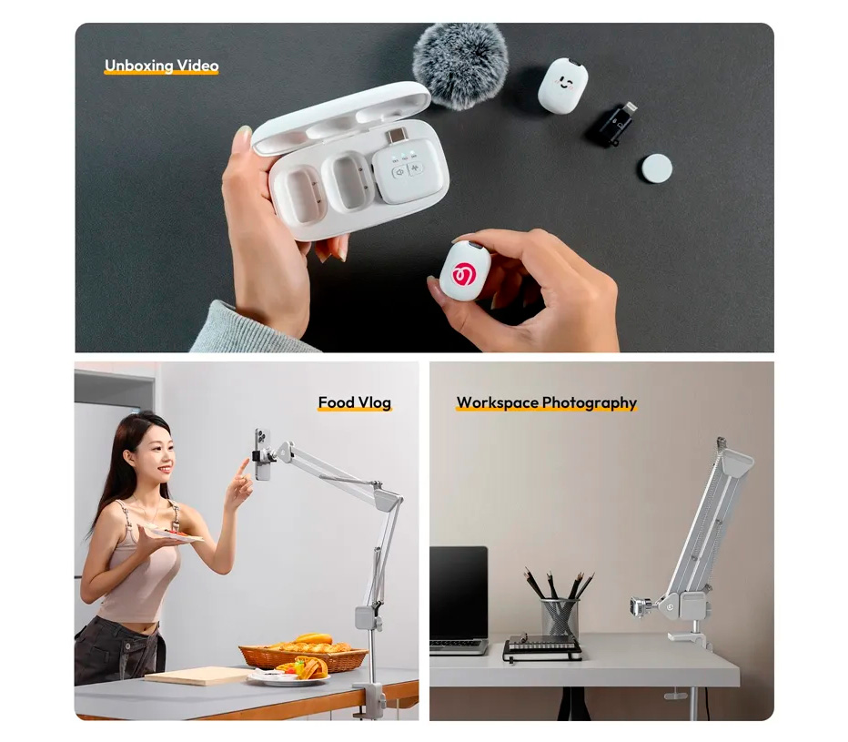 Настольное крепление Ulanzi TH04 Overhead Camera Mount для камеры или аксессуаров