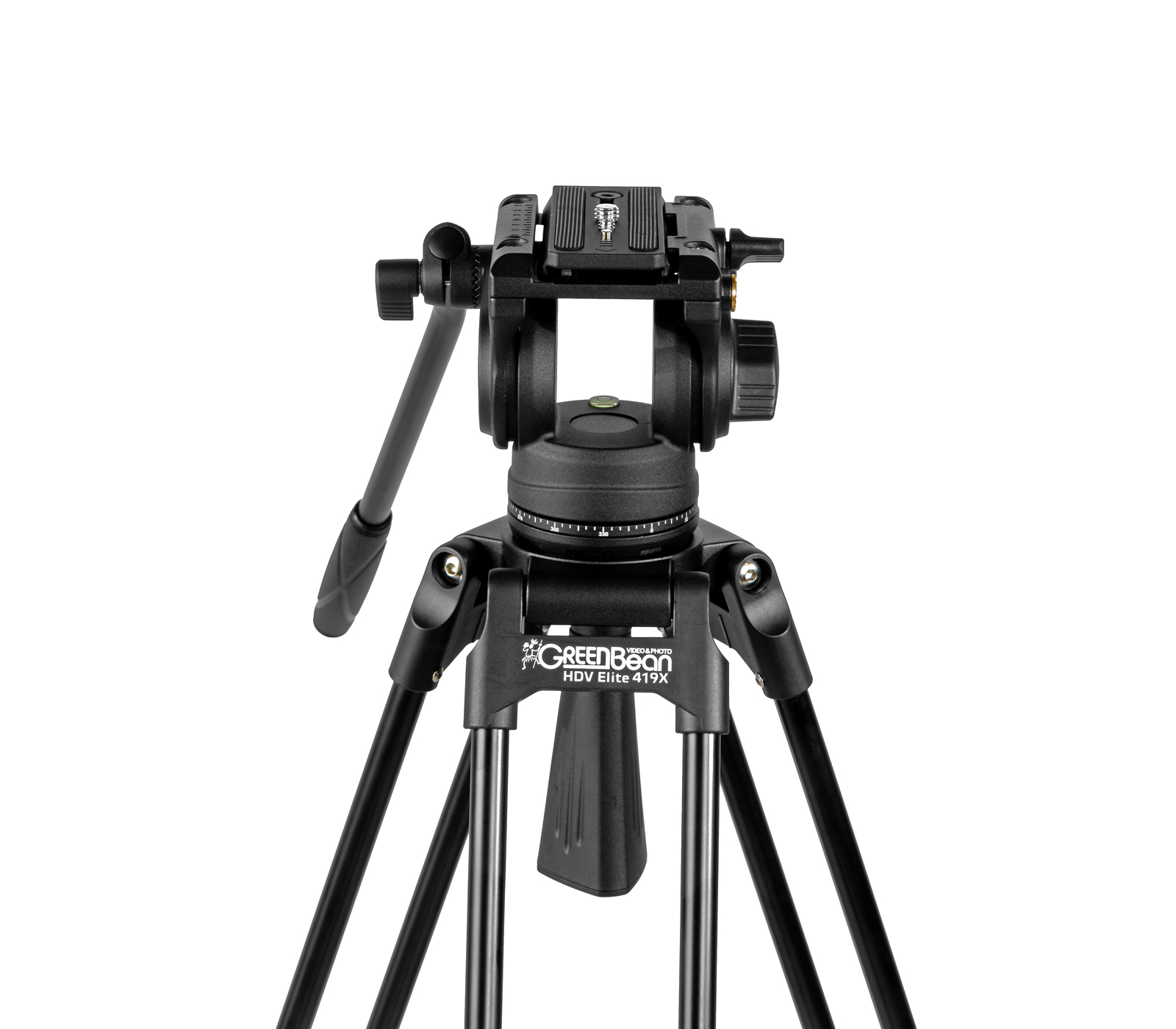 Штатив GreenBean HDV Elite 419X, с видеоголовкой, алюминий