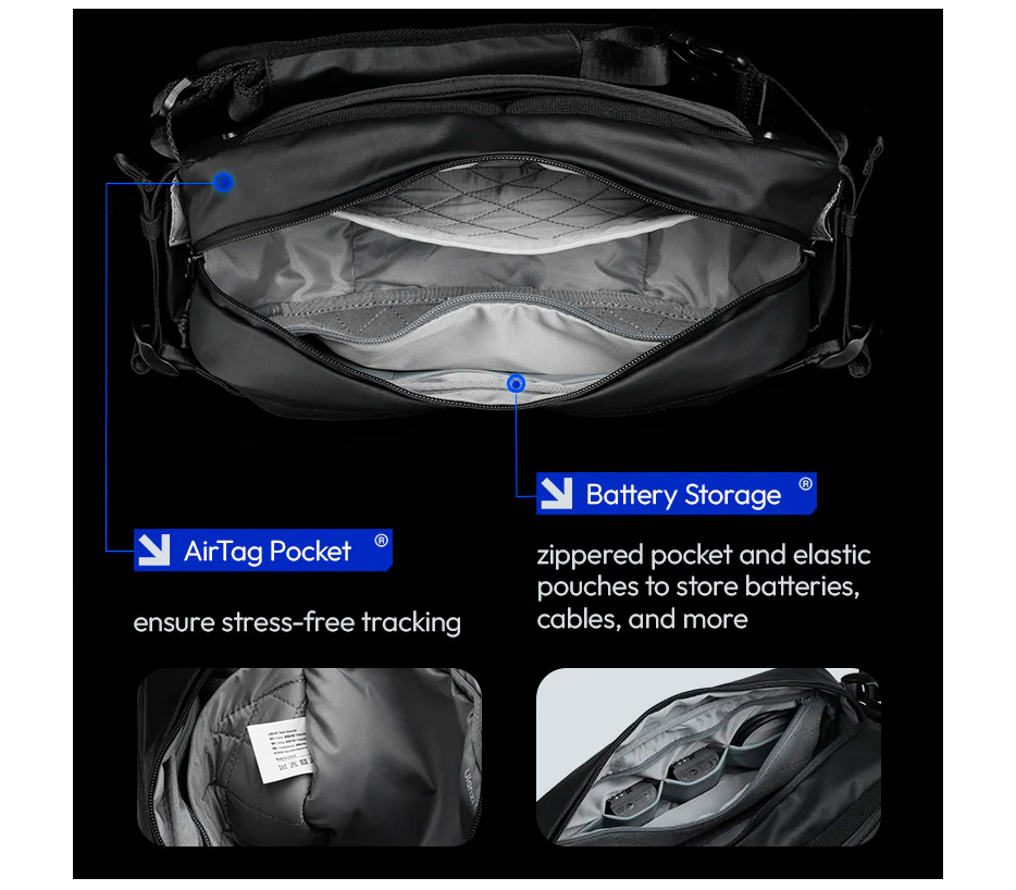 Сумка Ulanzi AB02 Camera Sling Bag, объем 9 л (B122)