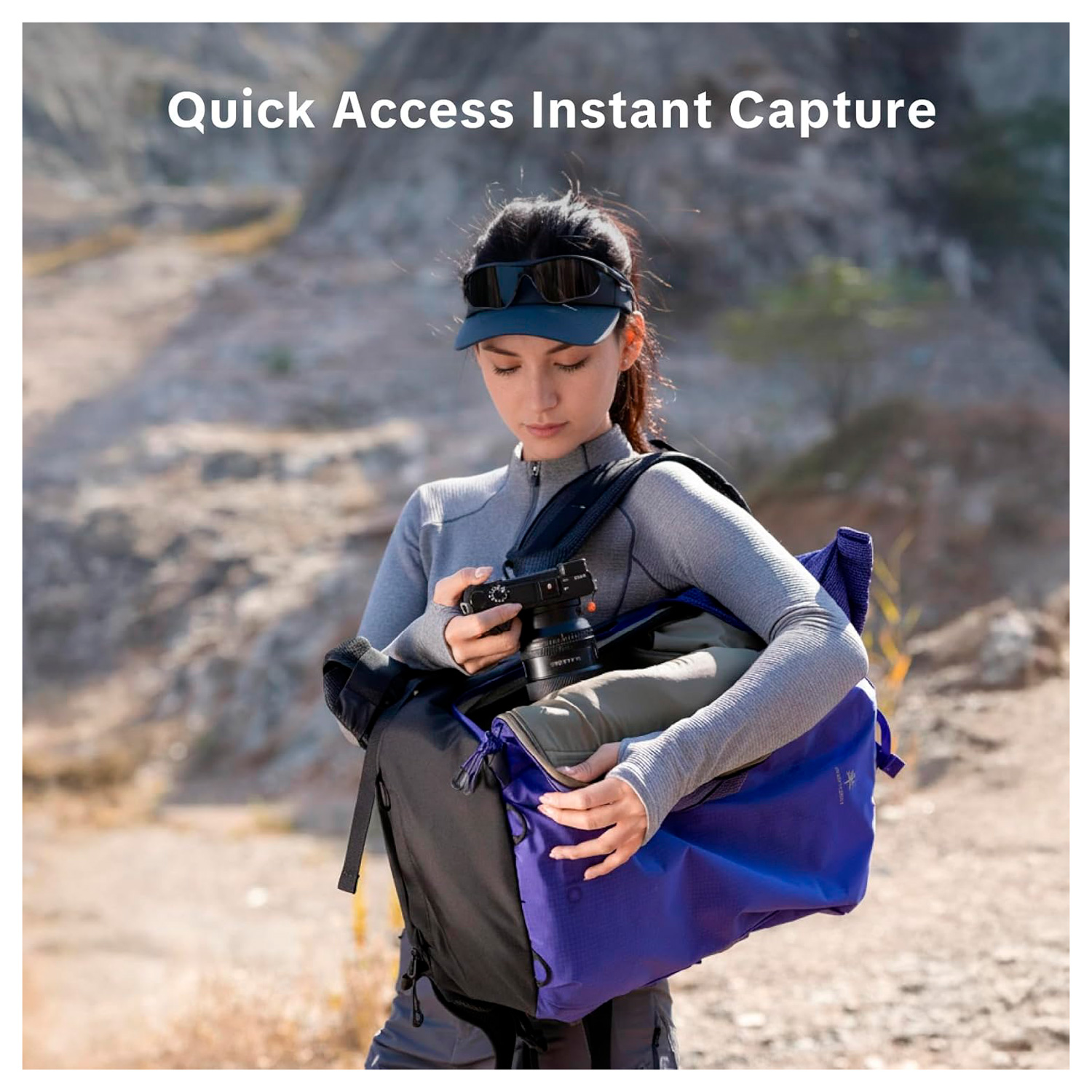 Рюкзак PGYTECH OnePro Ultralight Backpack 30L, цвет: Aurora Purple