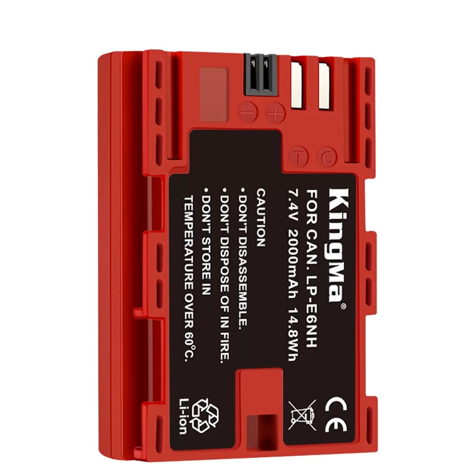 Зарядное устройство Kingma BM058 + 2 аккумулятора LP-E6NH 2000 мАч