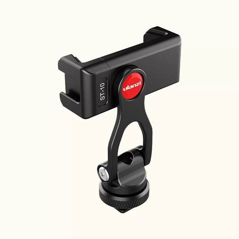 Держатель для смартфона Ulanzi ST-10, поворотный, с 2 башмаками