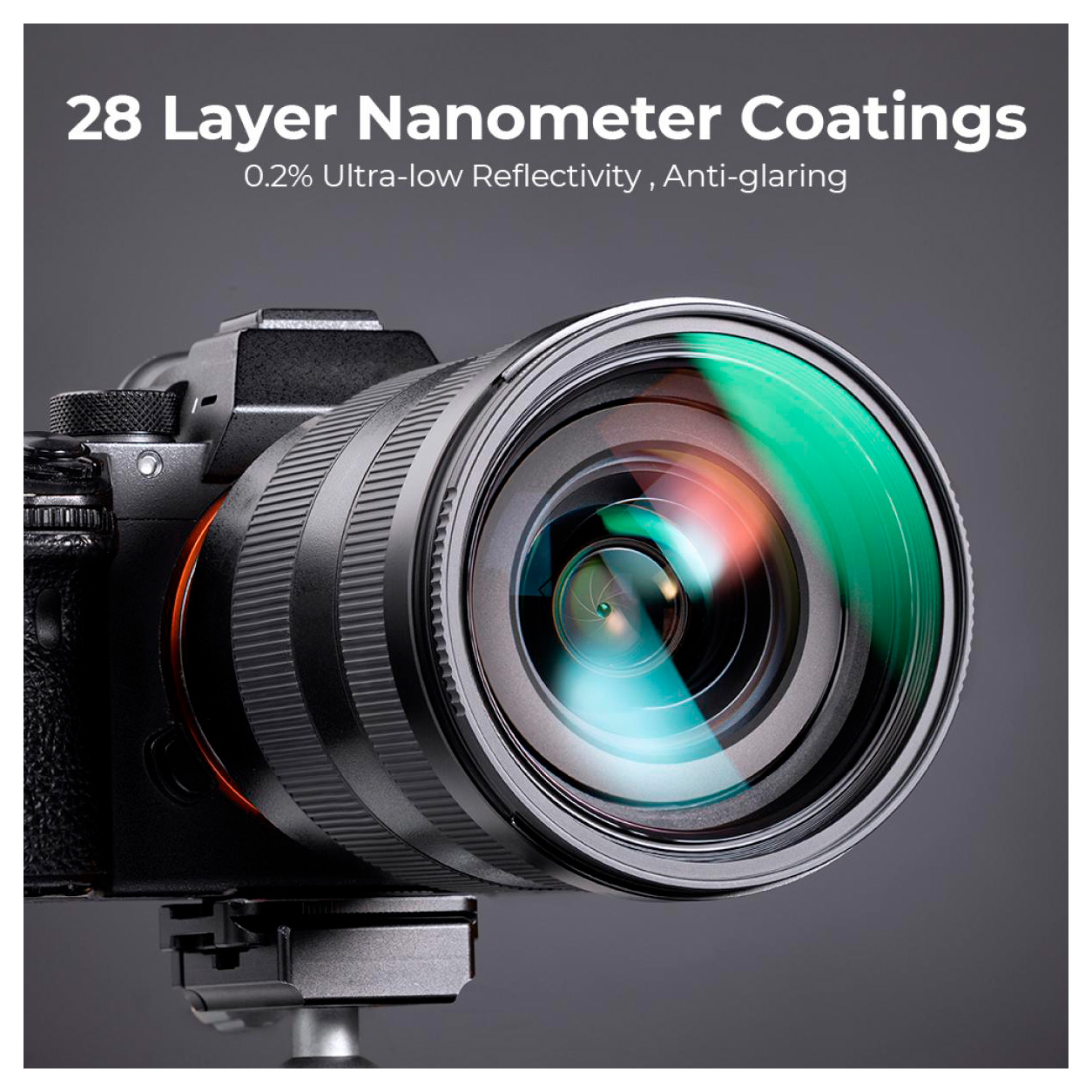 Светофильтр K&F Concept Nano-X B270 MCUV Green Coated, 105 мм