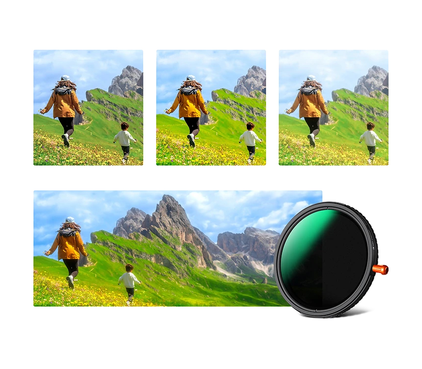 Светофильтр K&F Concept C-Series CPL / ND2-32 / Black Mist 1/4, 82 мм